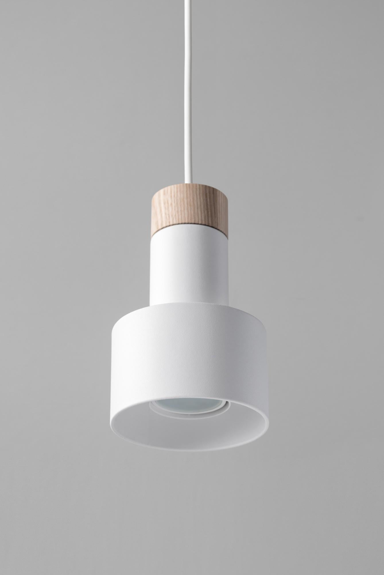 Ucraino Lampada a sospensione Radius White di +kouple in vendita