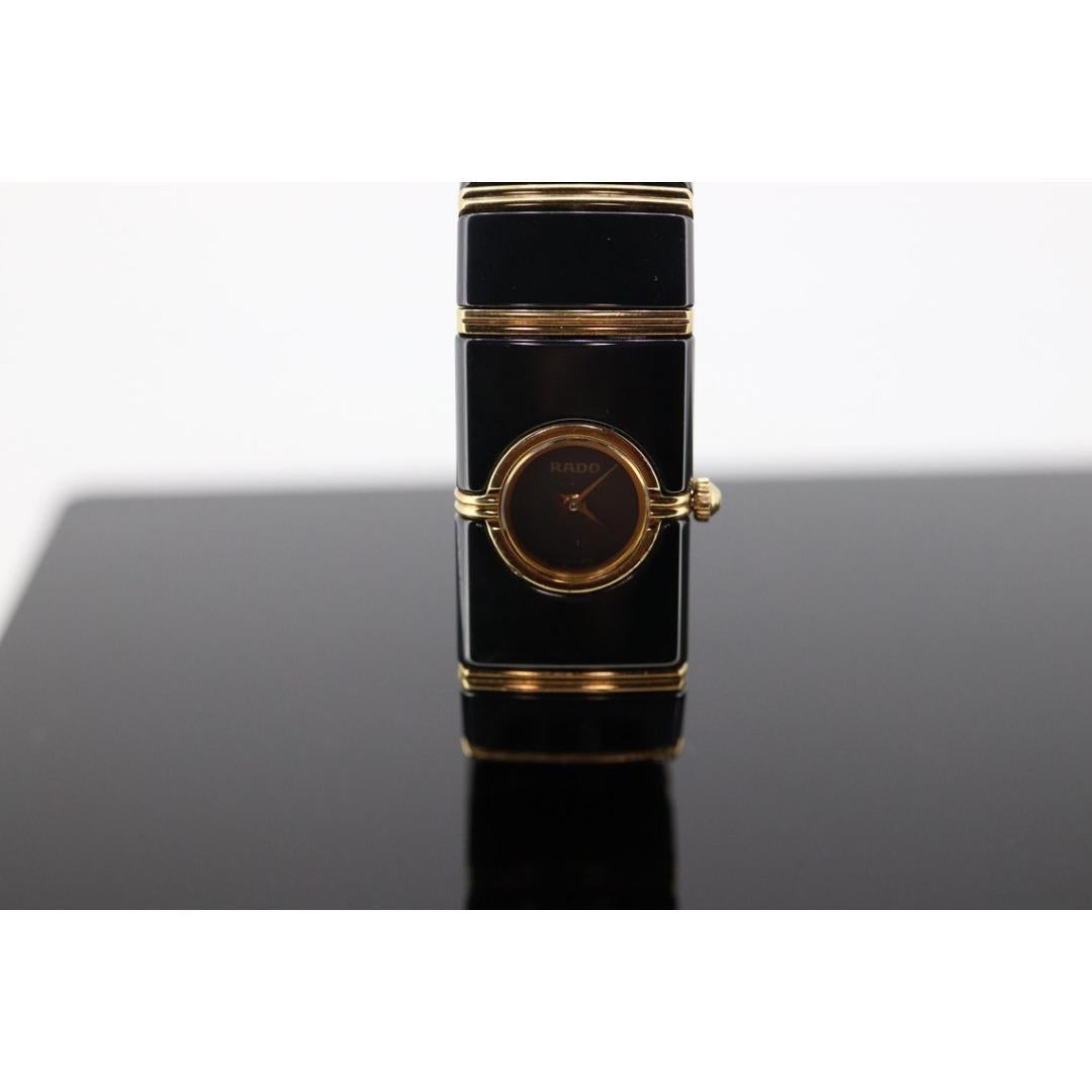 Vintage
Band material: Stainless steel
Materials: Gold
Power: Battery

Readout: Analog

RADO Ladies DiaStar 18k/Stainless Steel Ceramics wristwatch