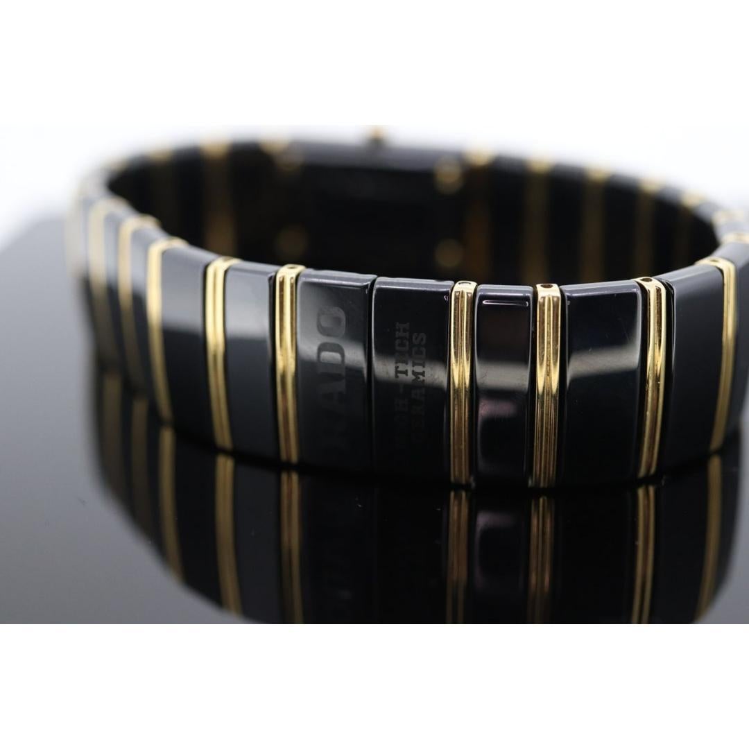 Women's RADO 18k High Tech Ceramic and Stainless Steel Watch. RADO DiaStar Bracelet