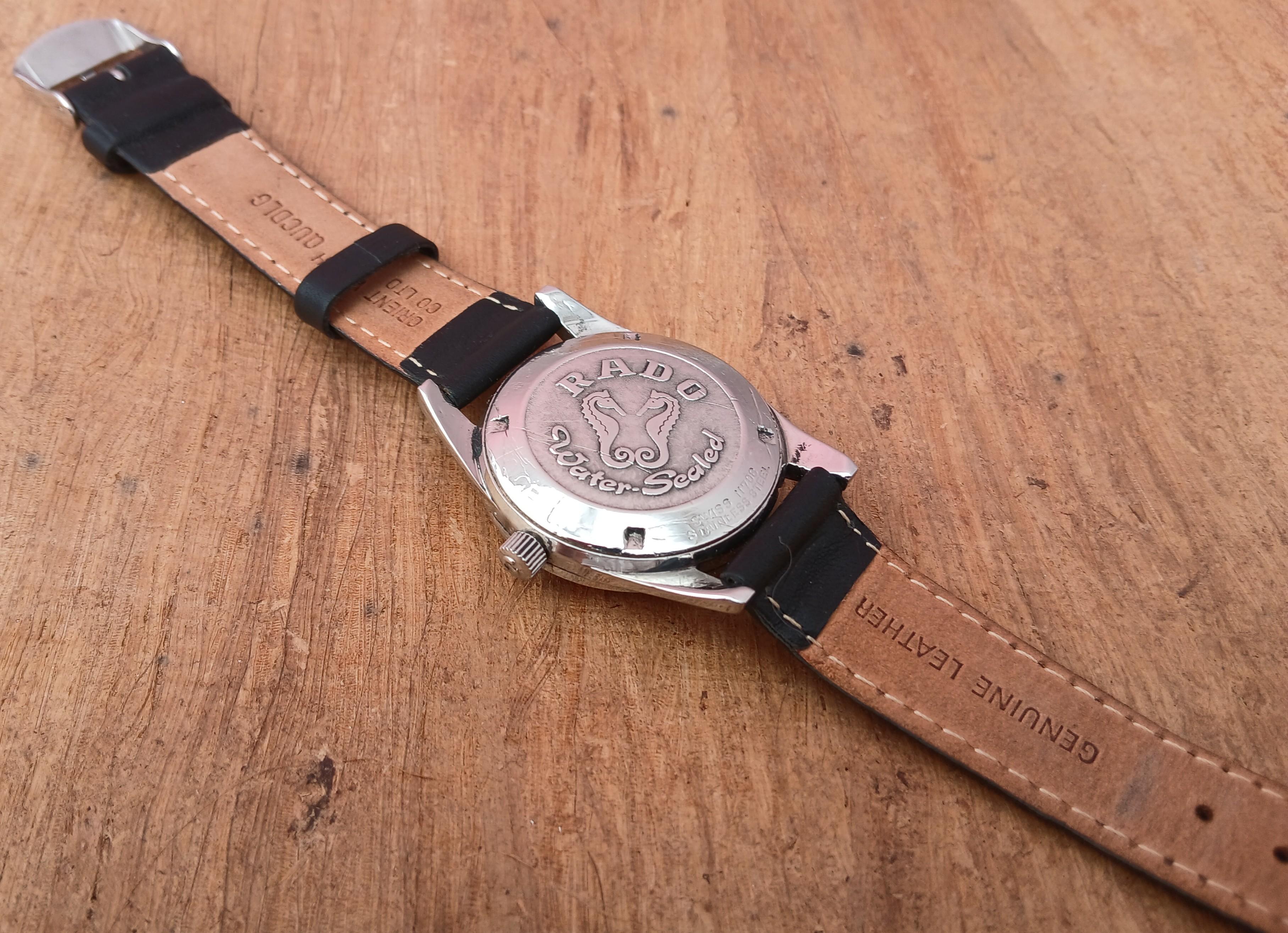 Rado 990 Vintage 41 Jewels Date Automatic Mens Watch en vente 4