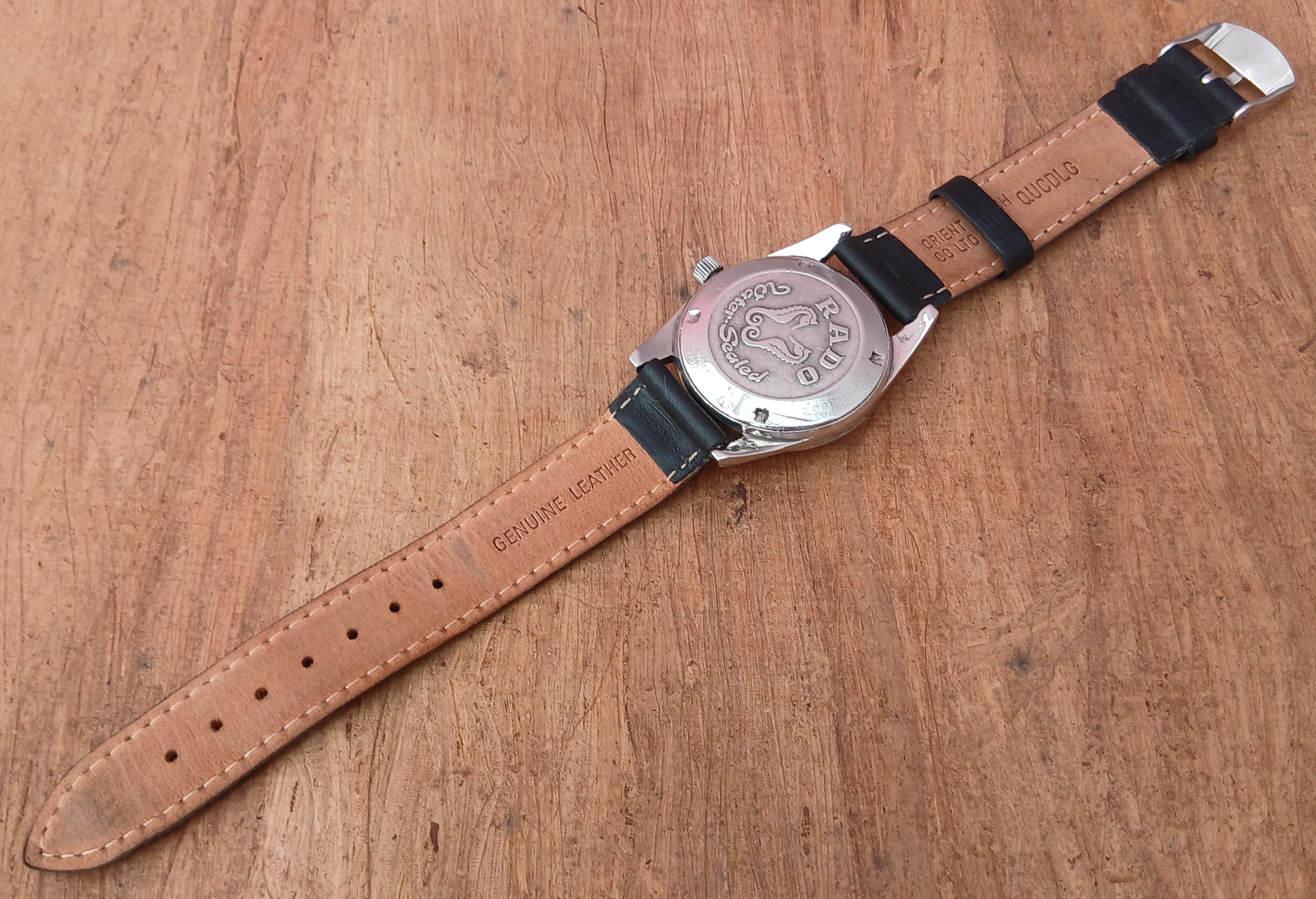 Rado 990 Vintage 41 Jewels Date Automatic Mens Watch en vente 3