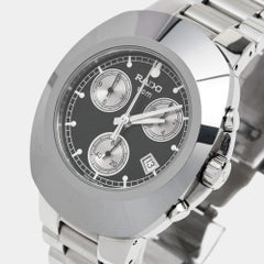 Rado Black CVD-Coated Hardmetal  Diastar R12638163 Men's Wristwatch 38 mm