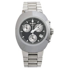 Rado Black CVD-Coated Hardmetal  Diastar R12638163 Men's Wristwatch 38 mm