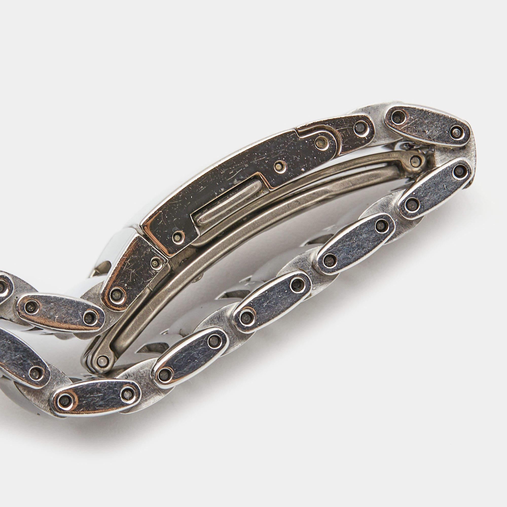 Rado Black Stainless Steel Diamond Centrix R30928713 Montre-bracelet pour femmes 28 mm en vente 2