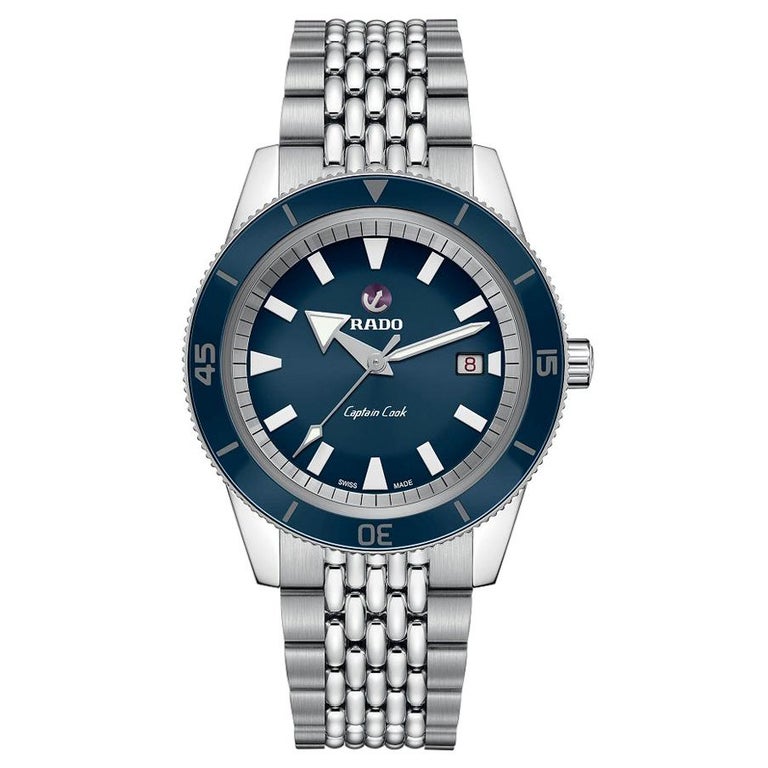 Rado Captain Cook Automatic Blue Dial Men's Watch R32505203 For Sale at ...