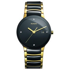 Rado Centrix Diamonds Black Ceramic Men's Watch R30929712