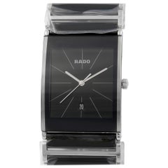 Rado Ceramica XL Black Dial Ceramic Quartz Men's Watch R21717152