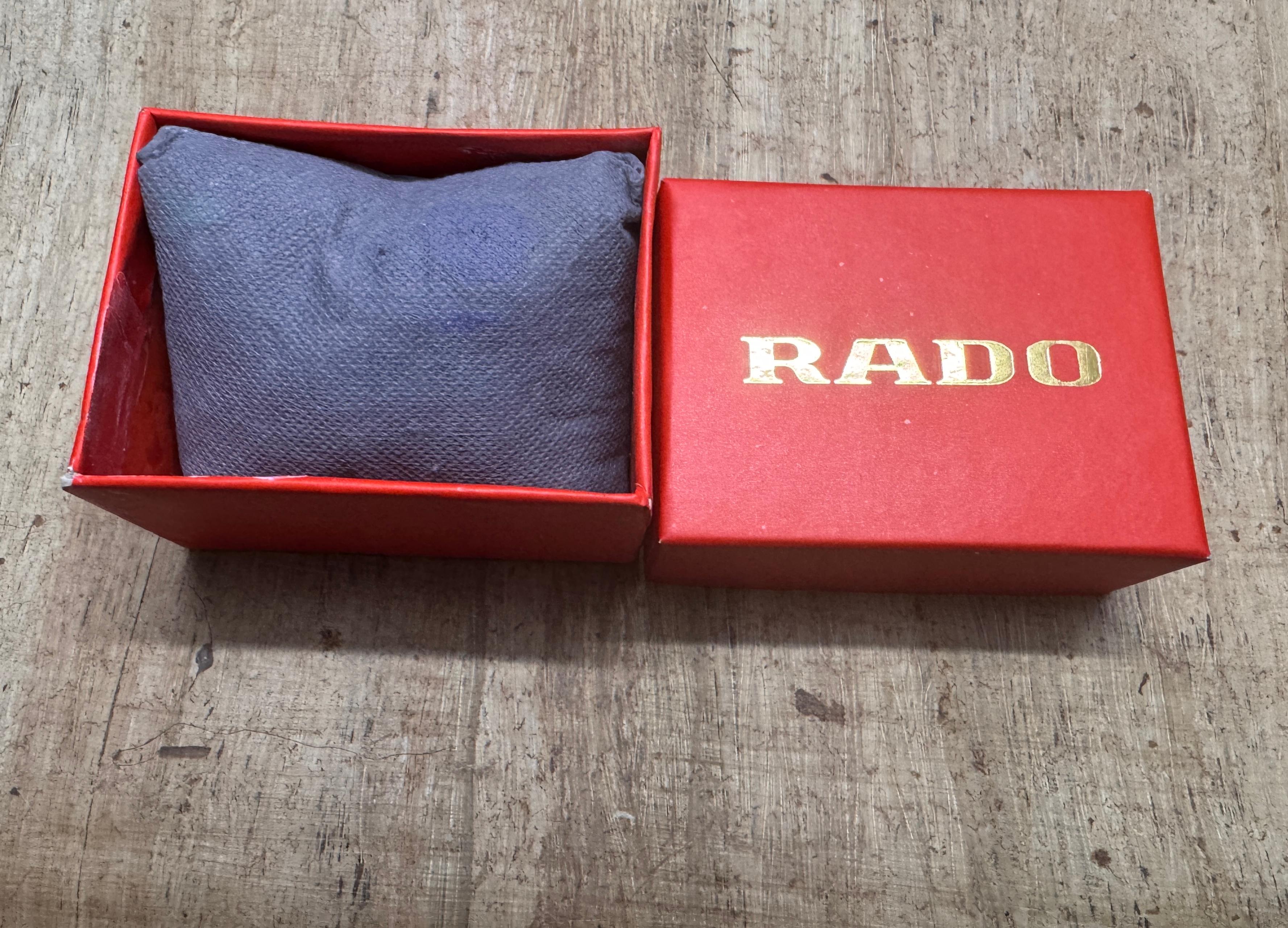 RADO CONWAY 30 watch Automatic Rare Gradient Day / Date Stainless Steel Watch For Sale 3