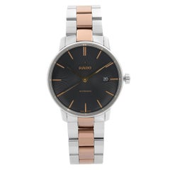 Rado Coupole Classic Acciaio Ceramica Quadrante Nero Orologio Automatico Uomo R22860162