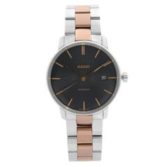 Rado Coupole Classic Steel Ceramic Black Dial Automatic Mens Watch R22860162