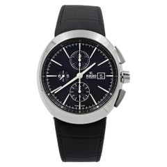 Rado D-Star Ceramic Chronograph Automatic Black Dial Black Men's Watch R15556155