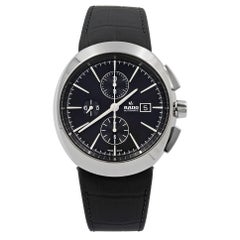 Rado D-Star Ceramic Chronograph Automatic Black Dial Black Men's Watch R15556155