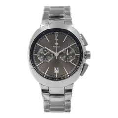 Rado D-Star Chronograph Automatic Ceramic Dark Grey Dial Men's Watch R15198102