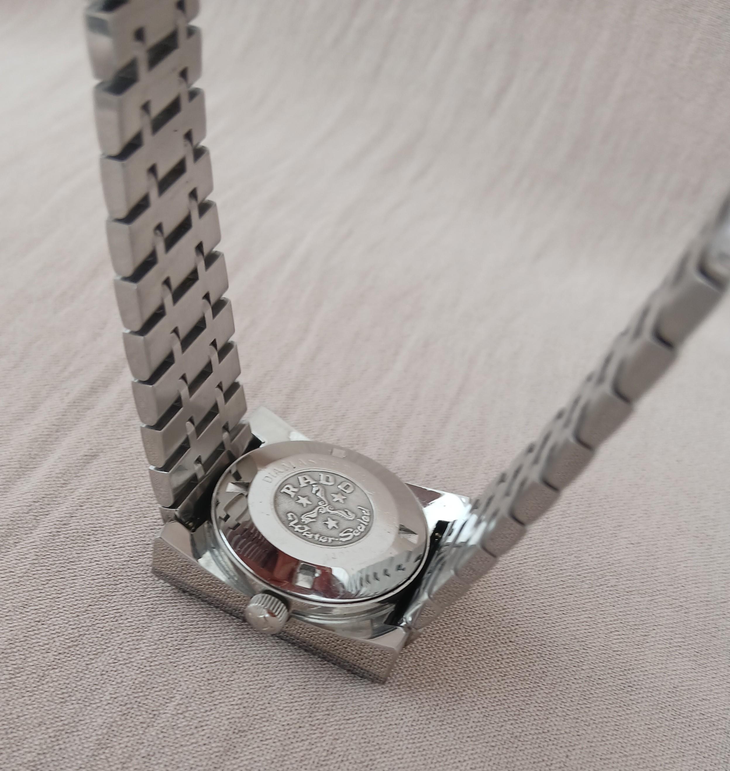 Rado DiaMaster 10 Automatic Date Bracelet Ladies Watch in vendita 1