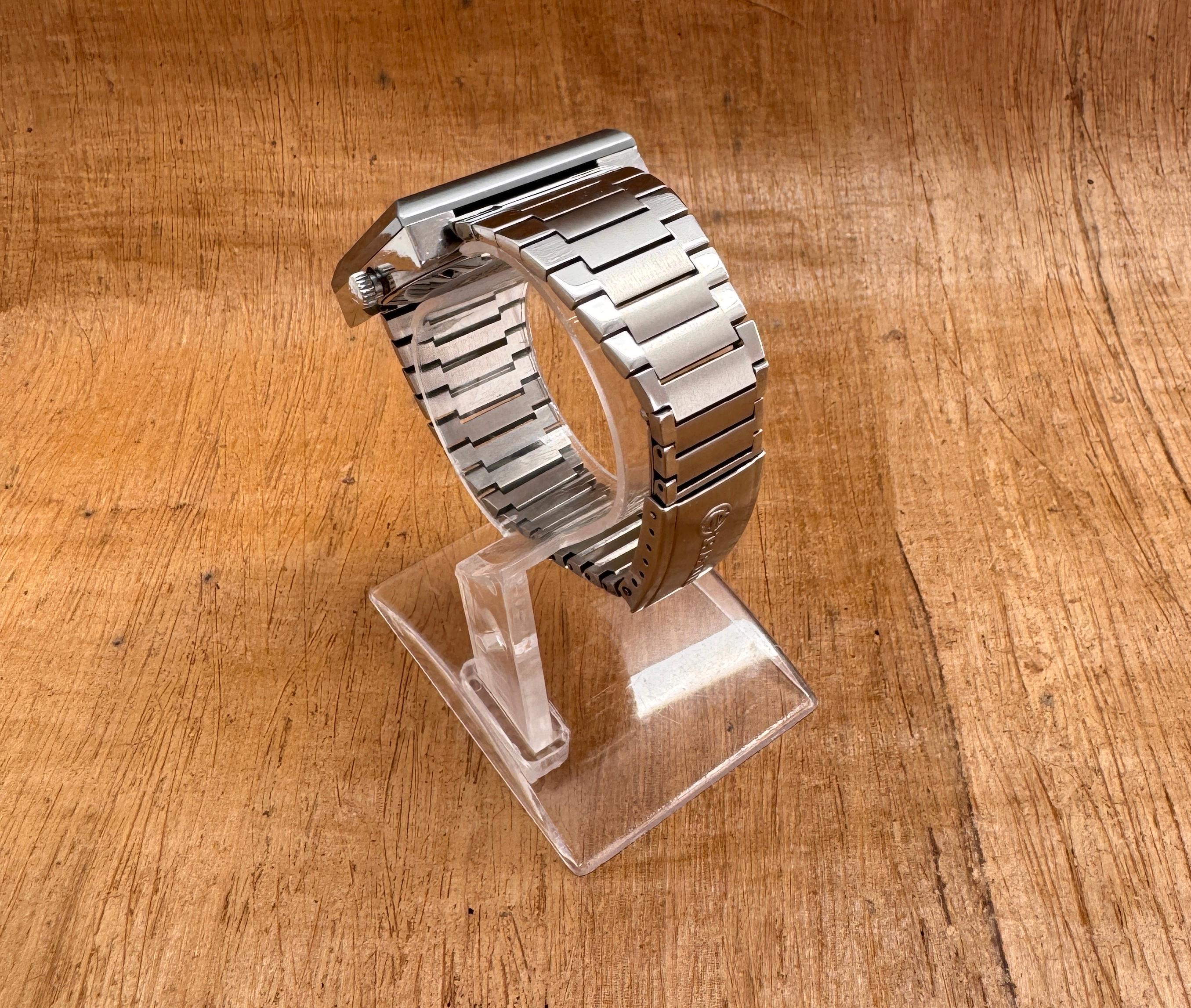 RADO DiaMaster 10 Automatico Grigio Data Giorno Bracciale Orologio formato Jumbo in scatola in vendita 6