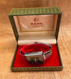 Rado DiaMaster 10 Automatic Gray Day Date Bracelet Jumbo Size Watch Boxed
