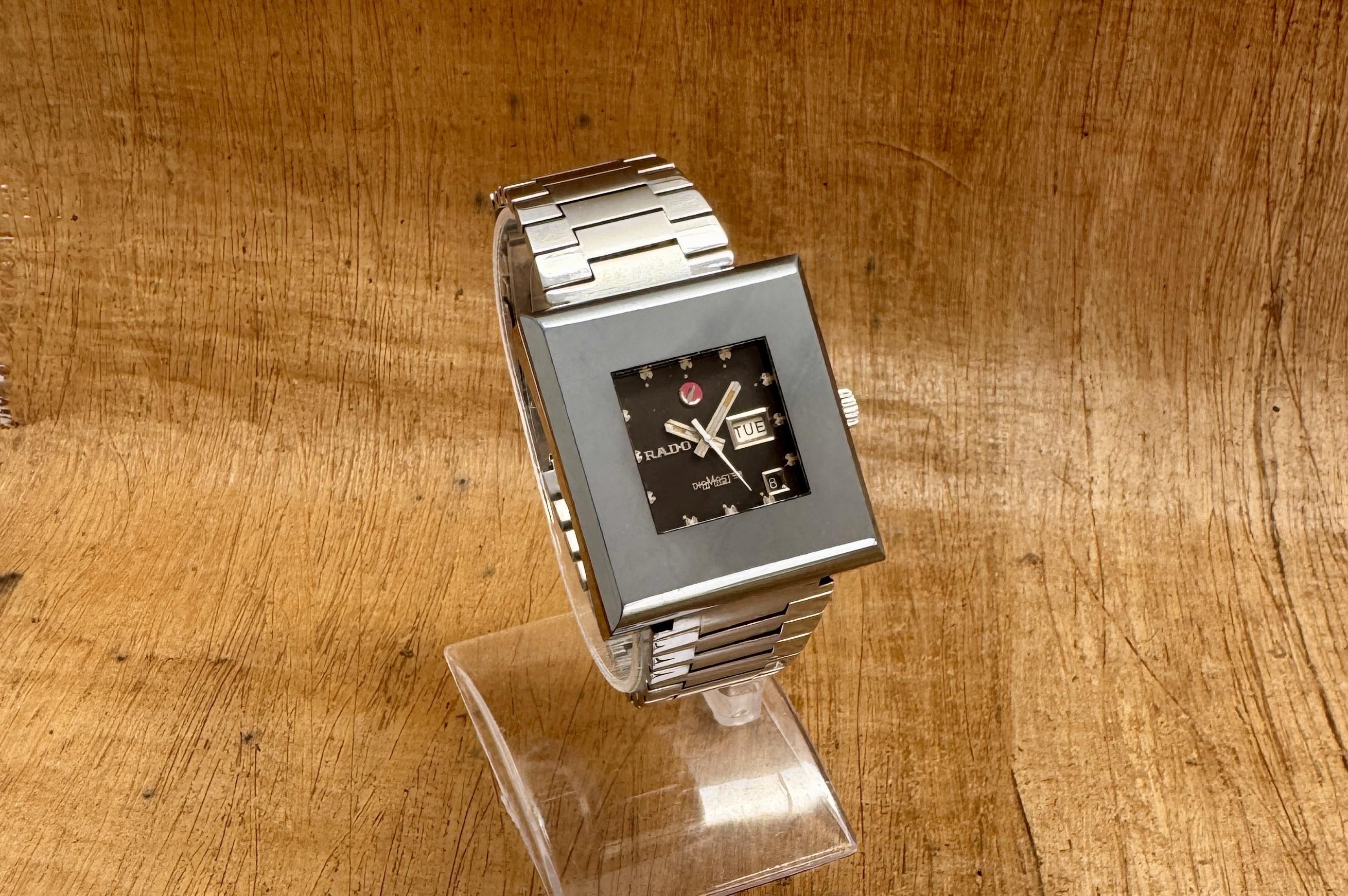 RADO DiaMaster 10 Automatico Grigio Data Giorno Bracciale Orologio formato Jumbo in scatola in vendita 1