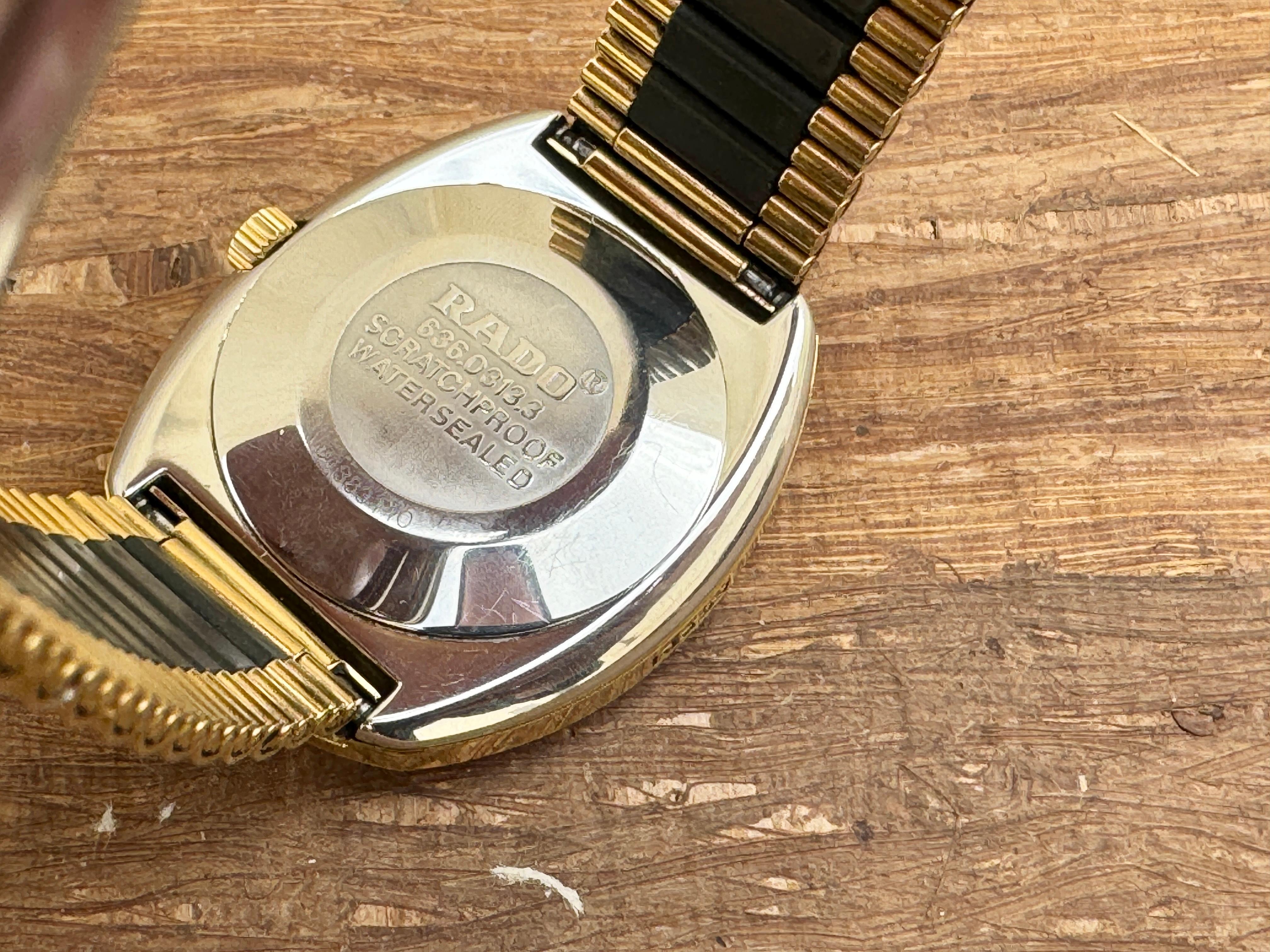 Rado Diastar 636.0313.3 Rare Dial Watch Boxed For Sale 5