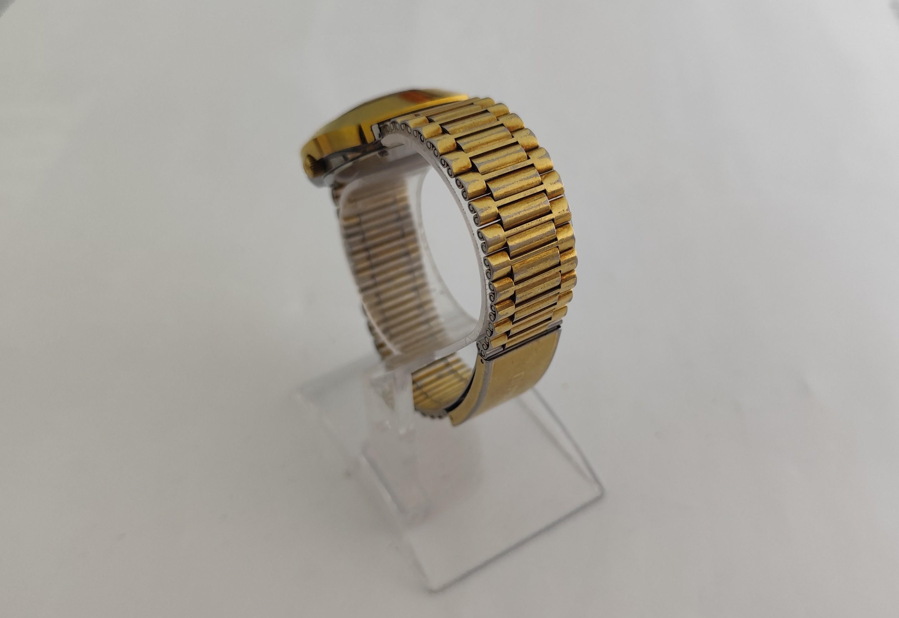 Rado Diastar Automatic Gold-Tone Rare Dial Men Watch in vendita 1