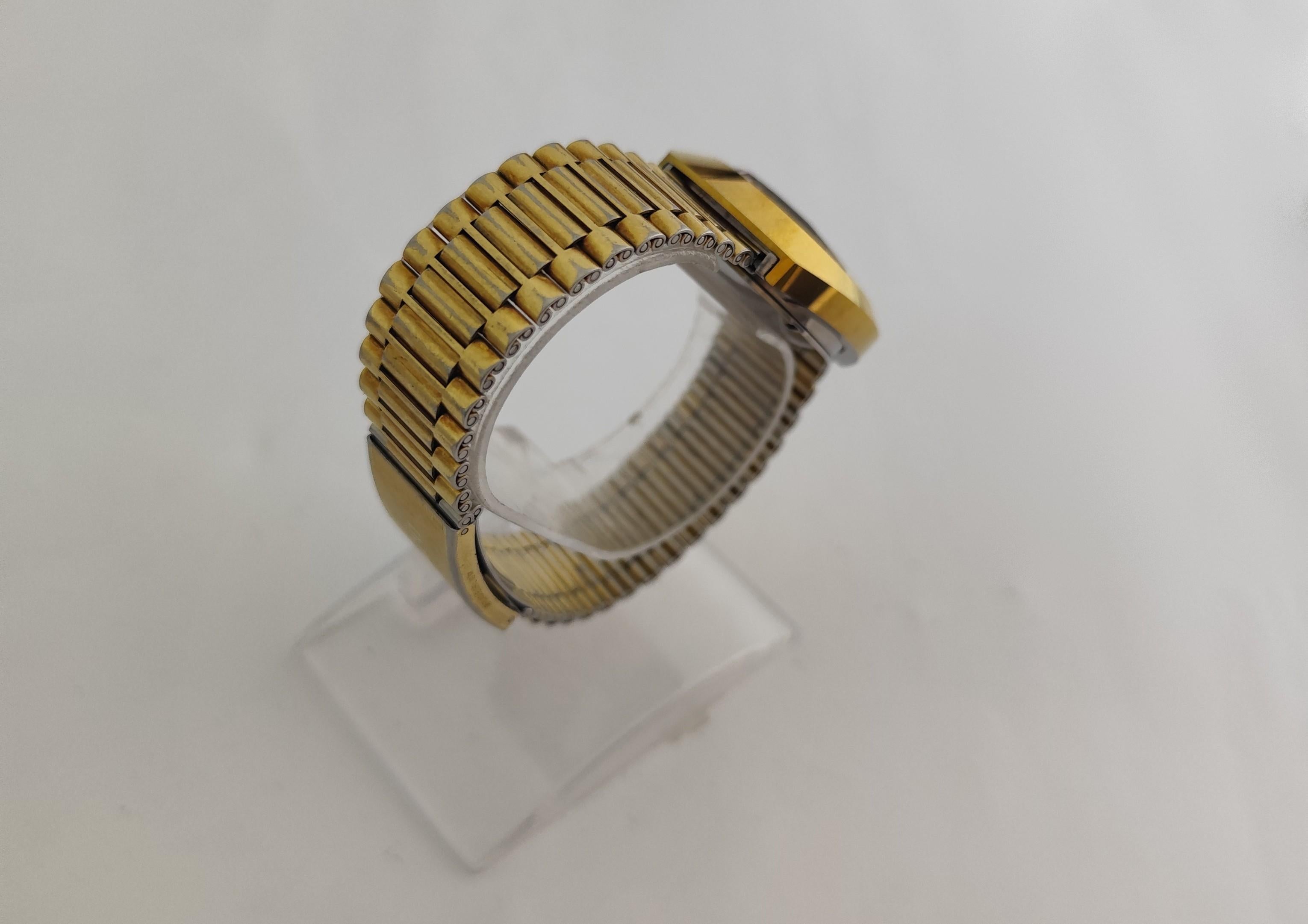 Rado Diastar Automatic Gold-Tone Rare Dial Men Watch in vendita 2