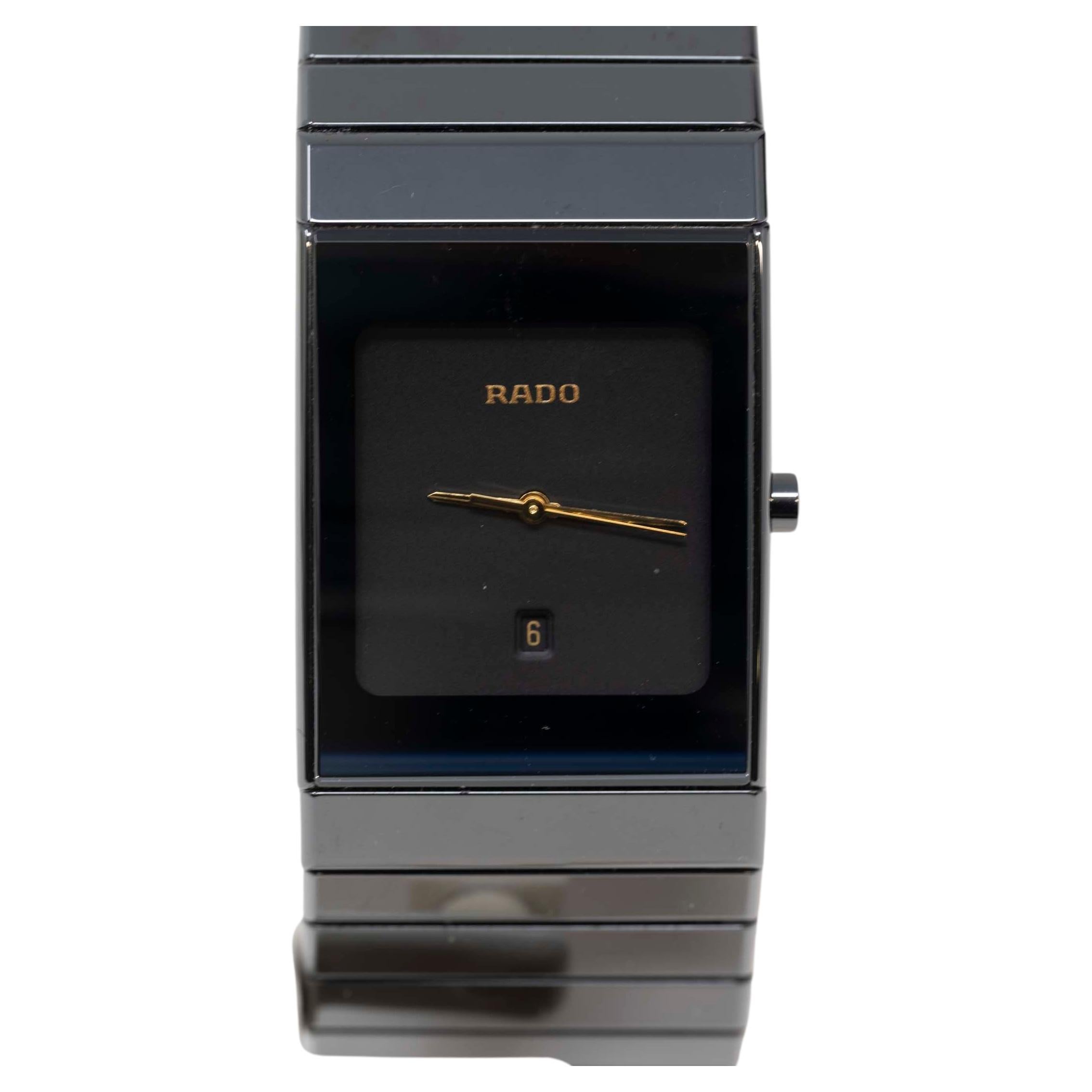 Rado Diastar Black Ceramic 152-0347-3 Men's Watch at 1stDibs | rado diastar  ceramic watch, mens ceramic watches, rado jubile swiss high-tech ceramics  scratchproof watersealed price