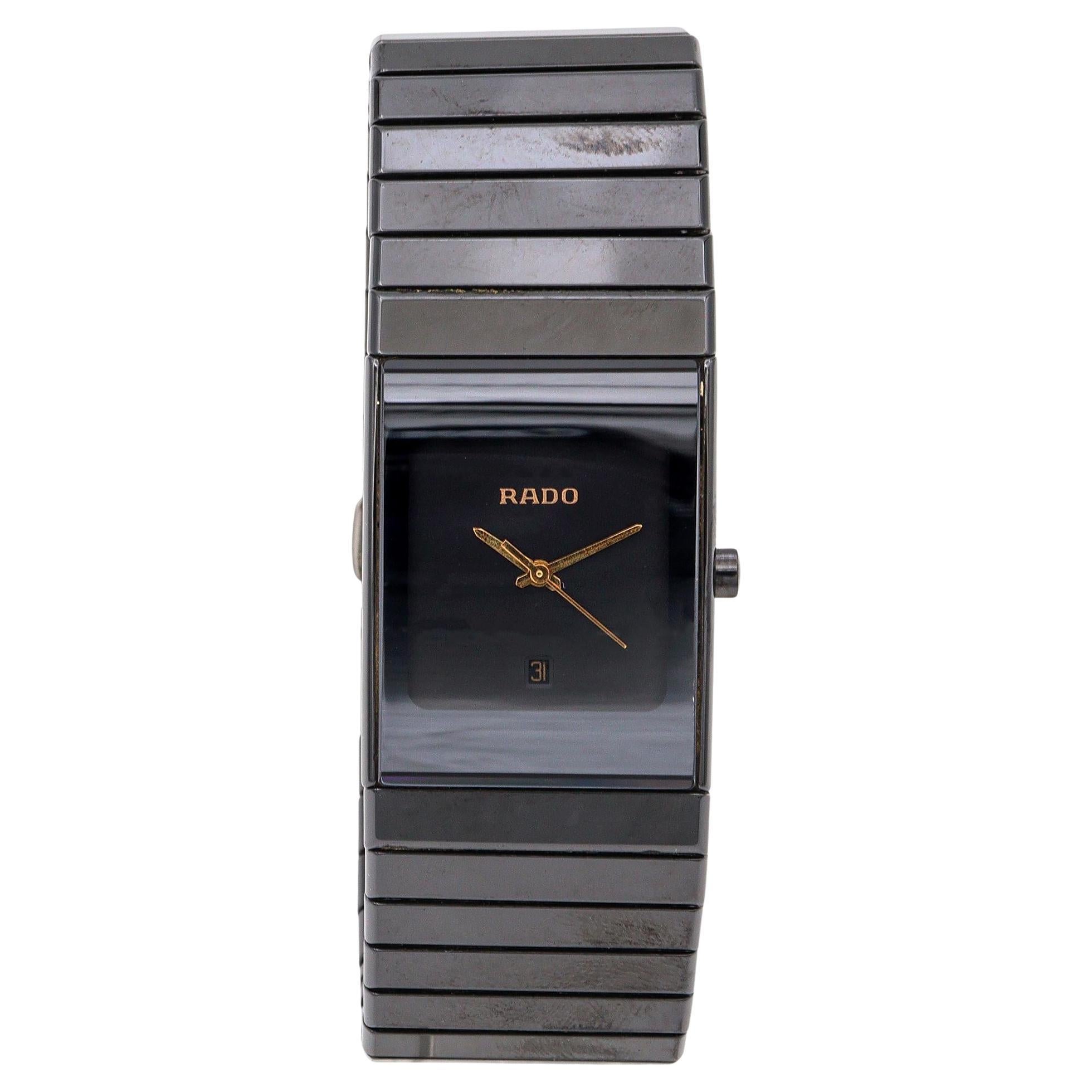 Rado DiaStar Ceramic Date Quartz Men's Watch Ref. 111.0322.3