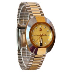 Rado Diastar Jubile Day/Date Two Tone Diamond 636.0062.3 Watch