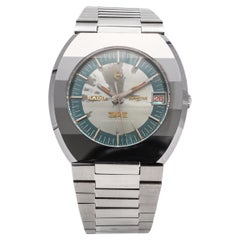 Rado DiaStar Stainless Steel Date Electrosonic Men’s Watch