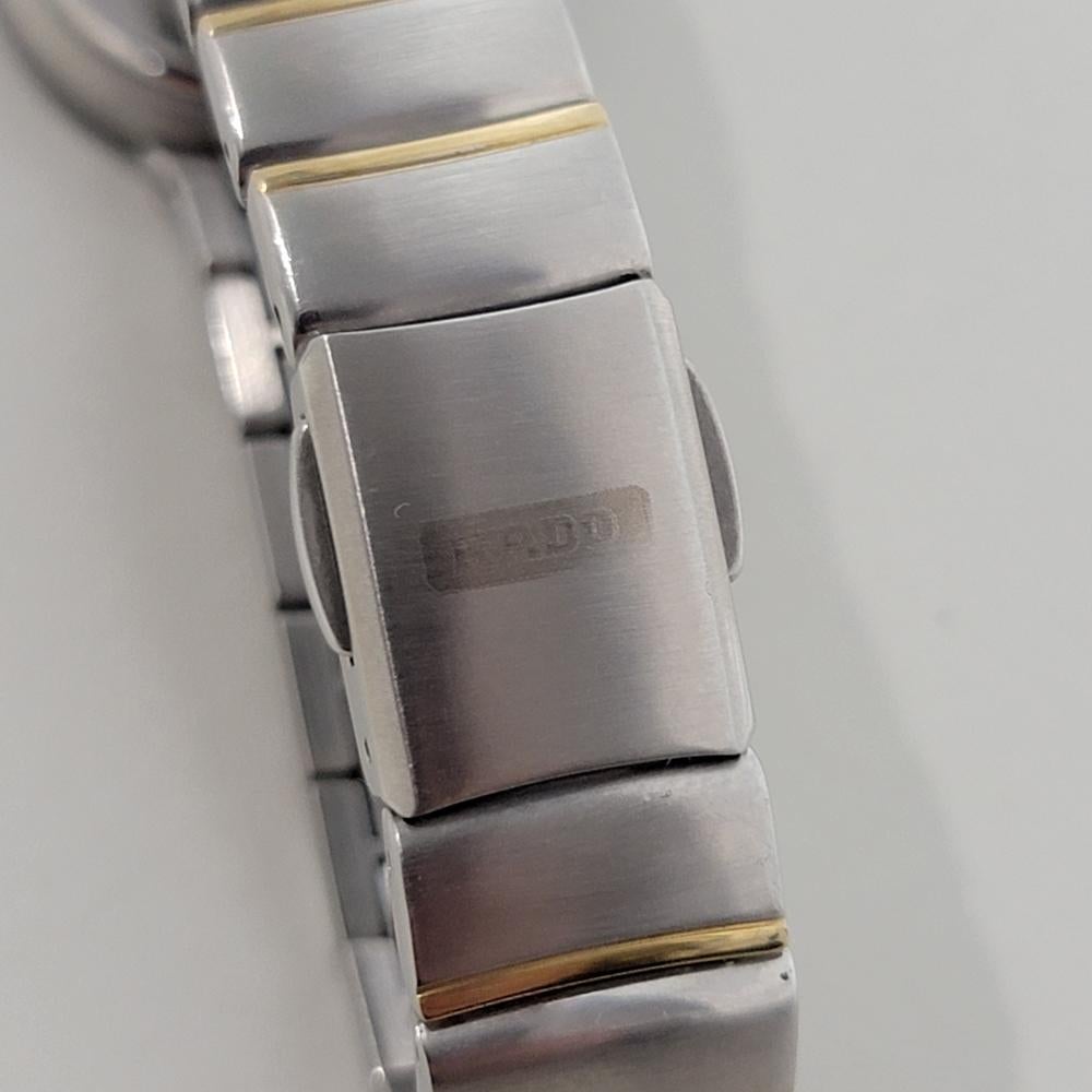 RADO Diastar Orologio da donna al quarzo in acciaio inossidabile con quadrante diamantato 24 mm RJC213 in vendita 7