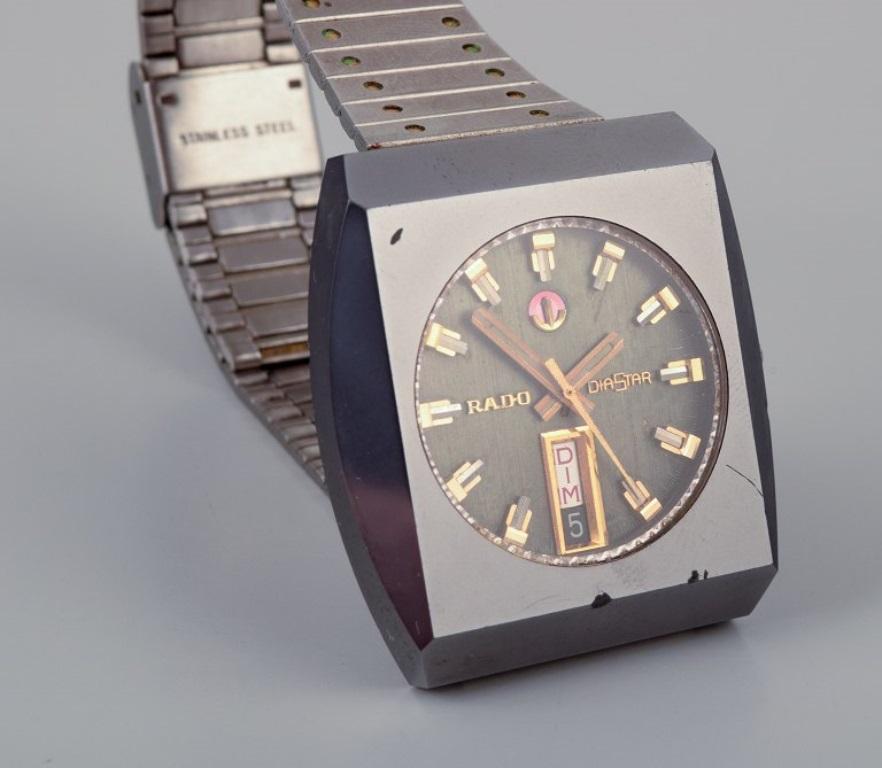 Rado Diastar, Suisse Montre-bracelet pour homme. Années 1970/80. Bon état - En vente à bronshoj, DK