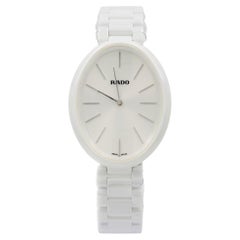 Rado Esenza White Ceramic White Dial Ladies Quartz Watch R53092012