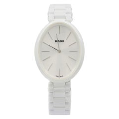 Rado Esenza White Dial White Ceramic Quartz Ladies Watch R53092012