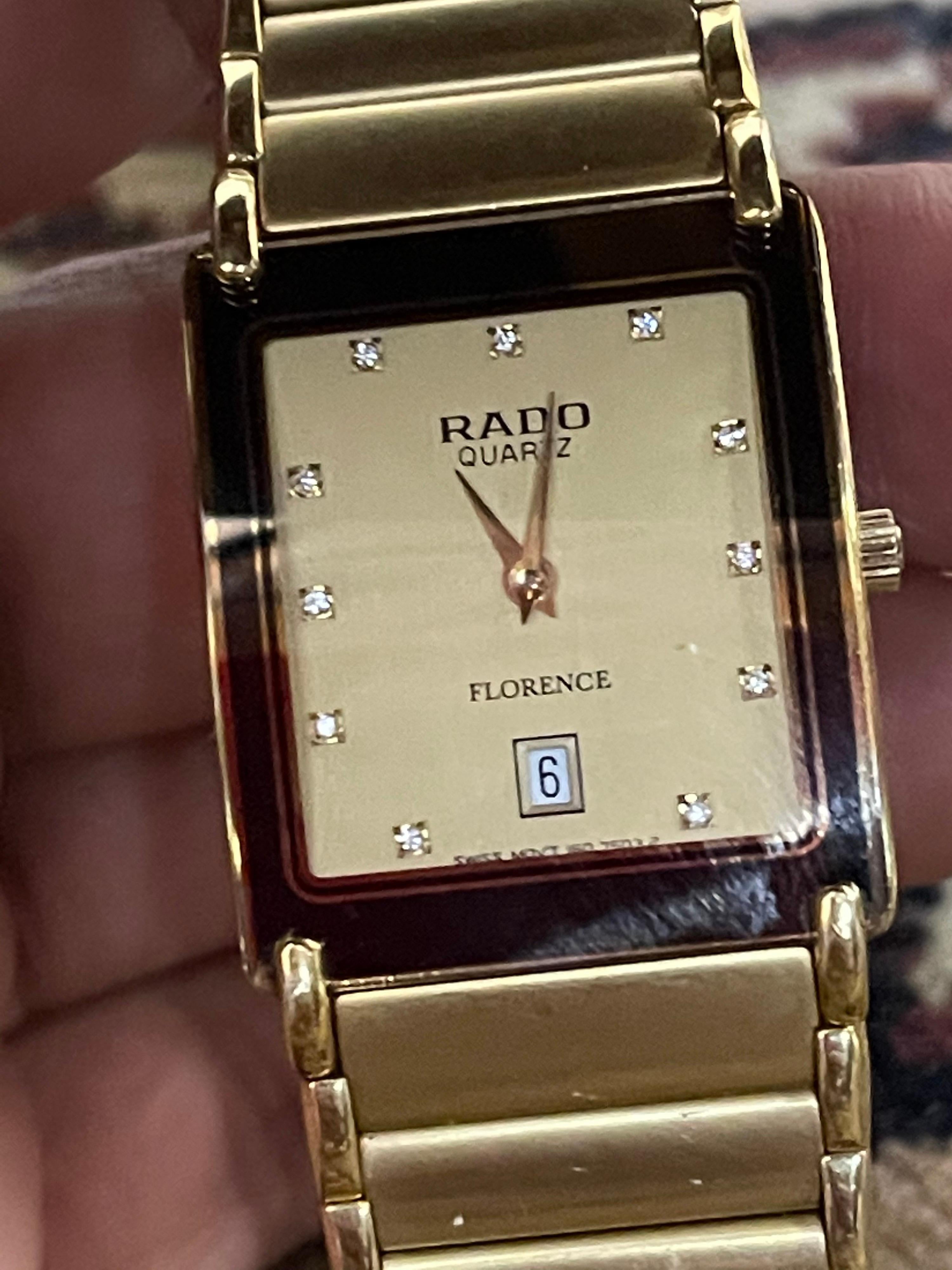 rado square watch vintage