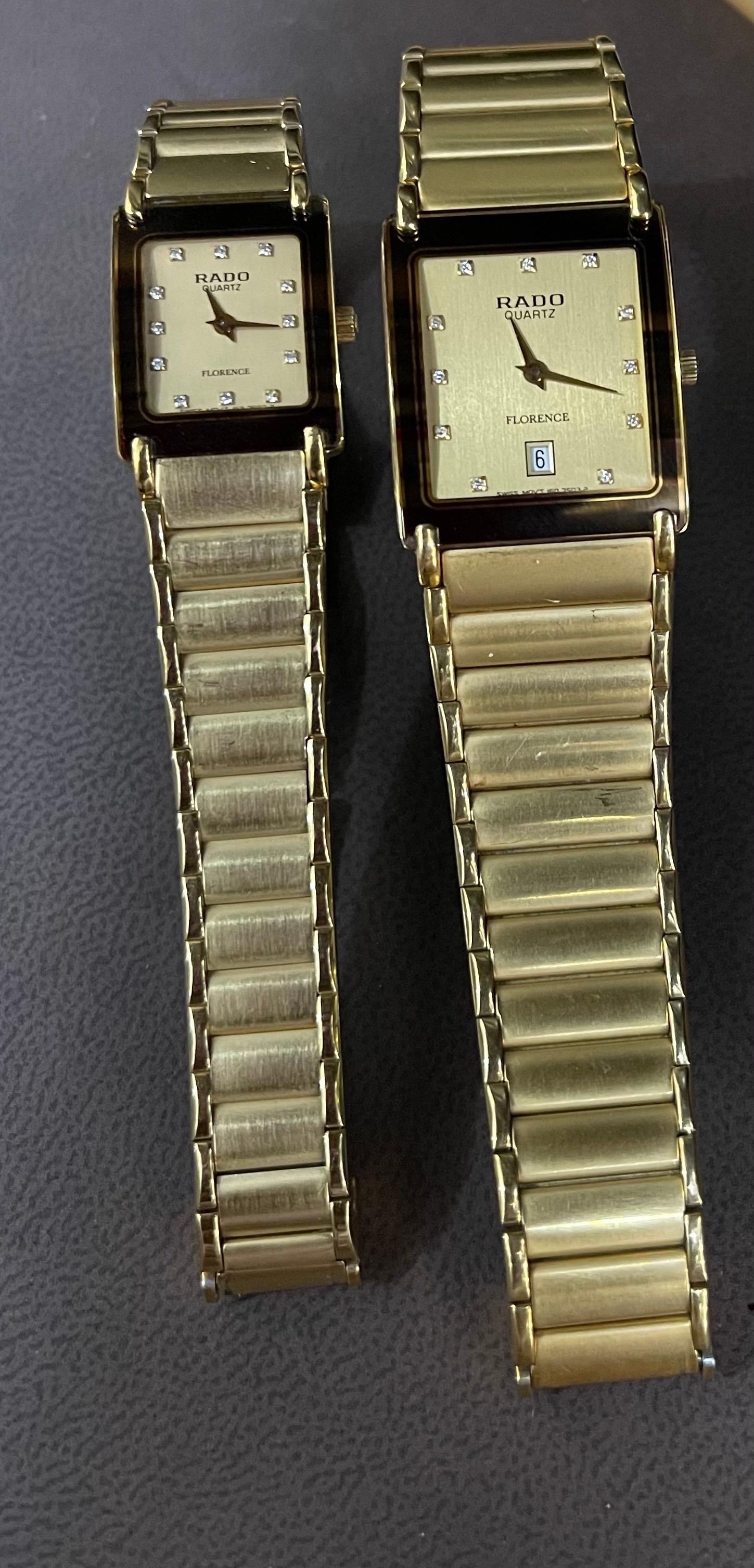 Rado Florence Jubile Damen Quarz:: Uhr 00503:: Gold-Ton 4