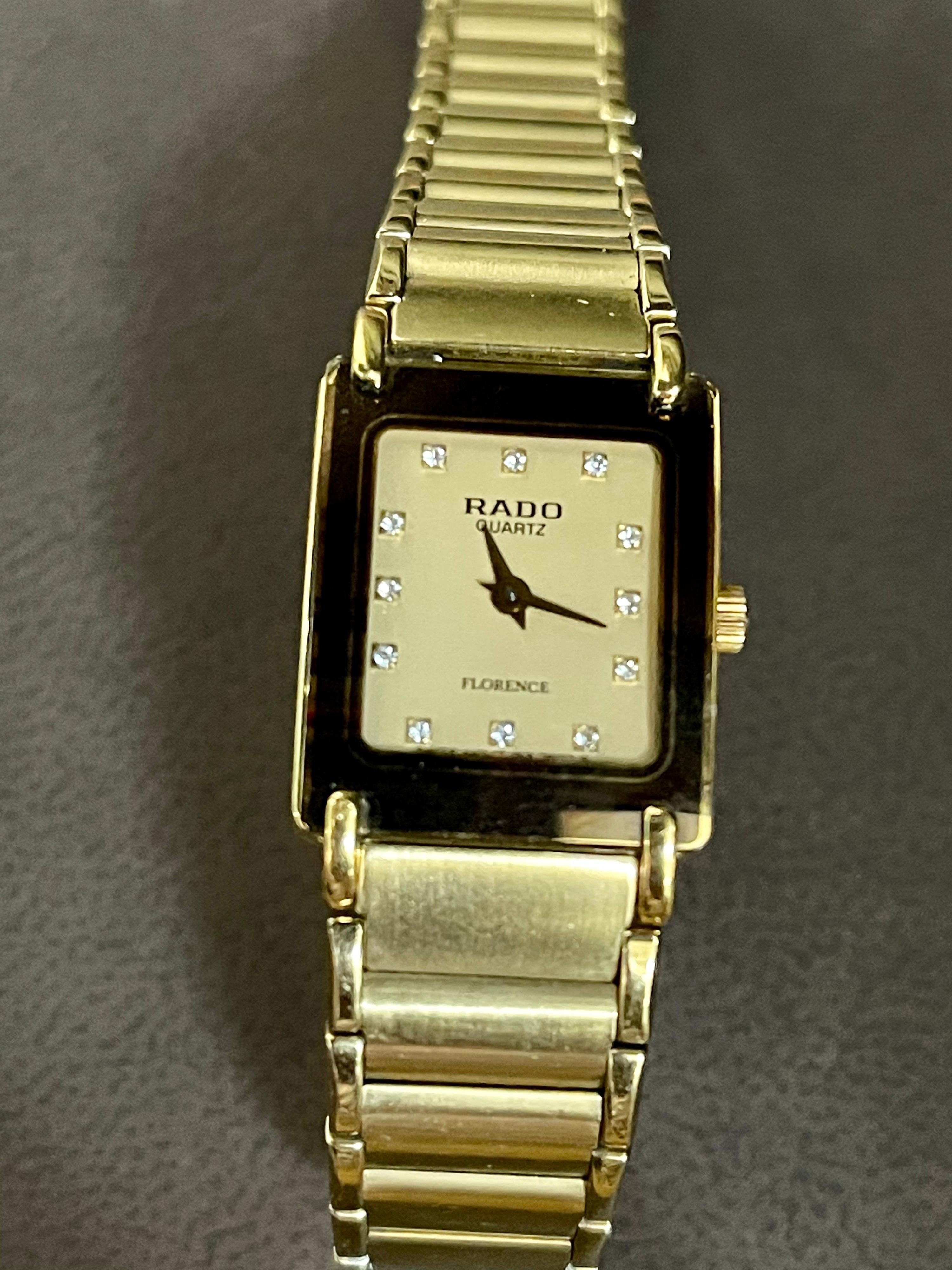 Rado Florence Jubile Damen Quarz:: Uhr 00503:: Gold-Ton 1