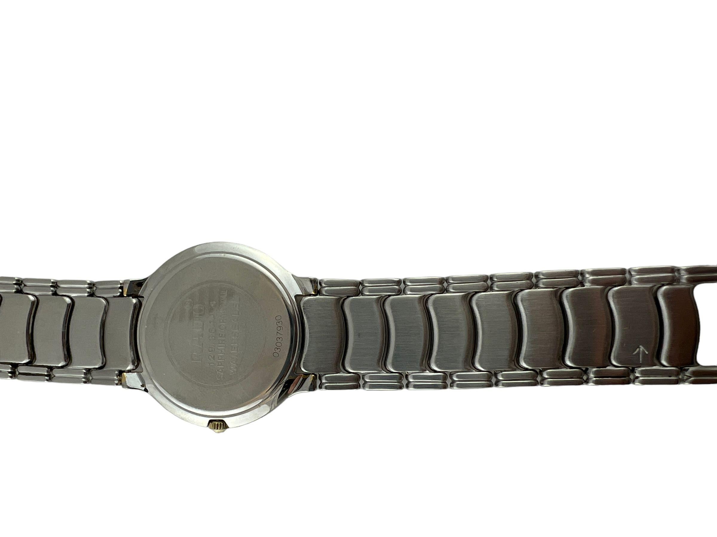 Rado Florence Two Tone Unisex Watch 129.3644.4 For Sale 1