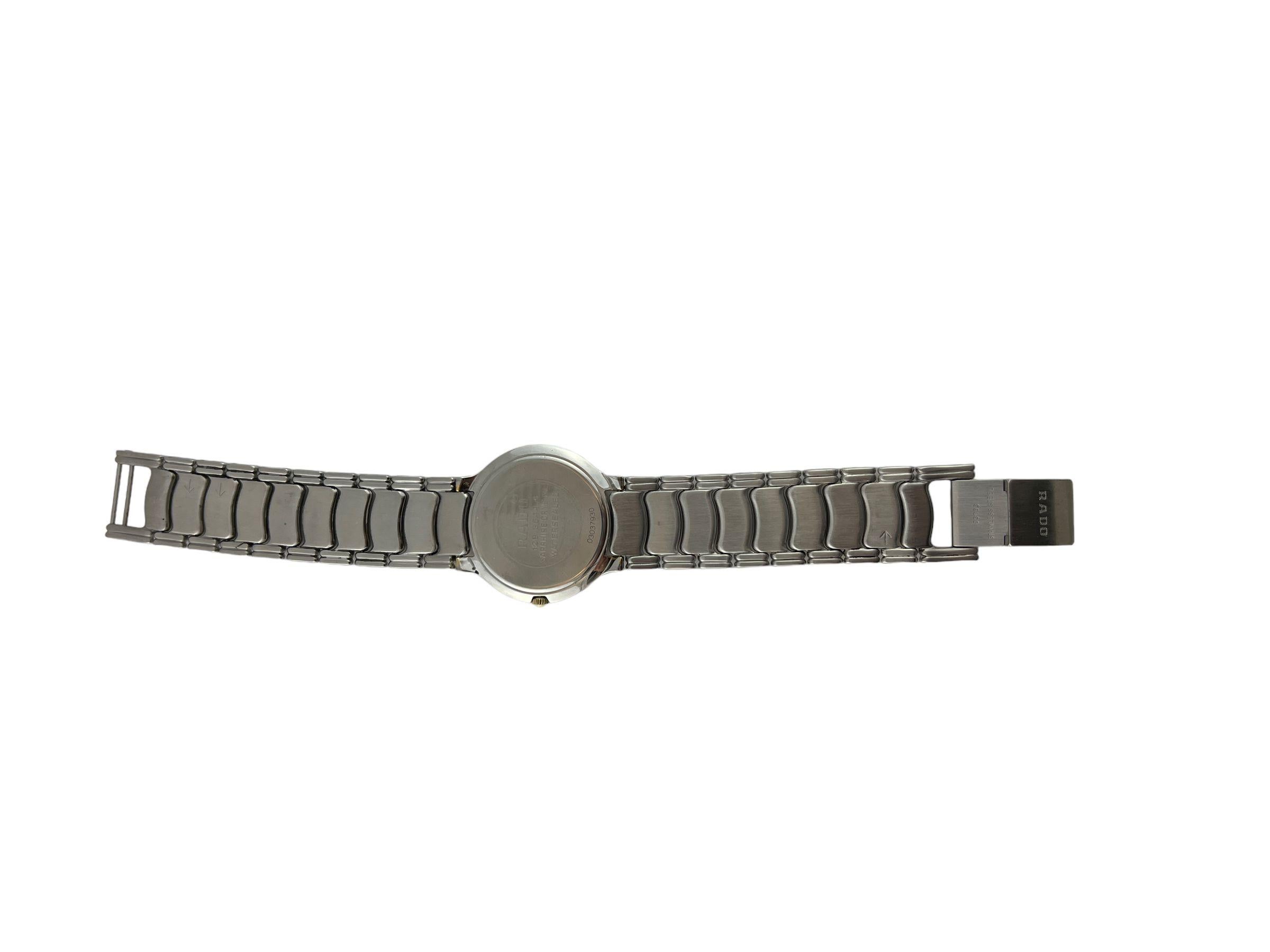 Rado Florence Two Tone Unisex Watch 129.3644.4 For Sale 2