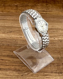 Rado Golden Horse Silver Automatic Date Round 22mm Women Watch