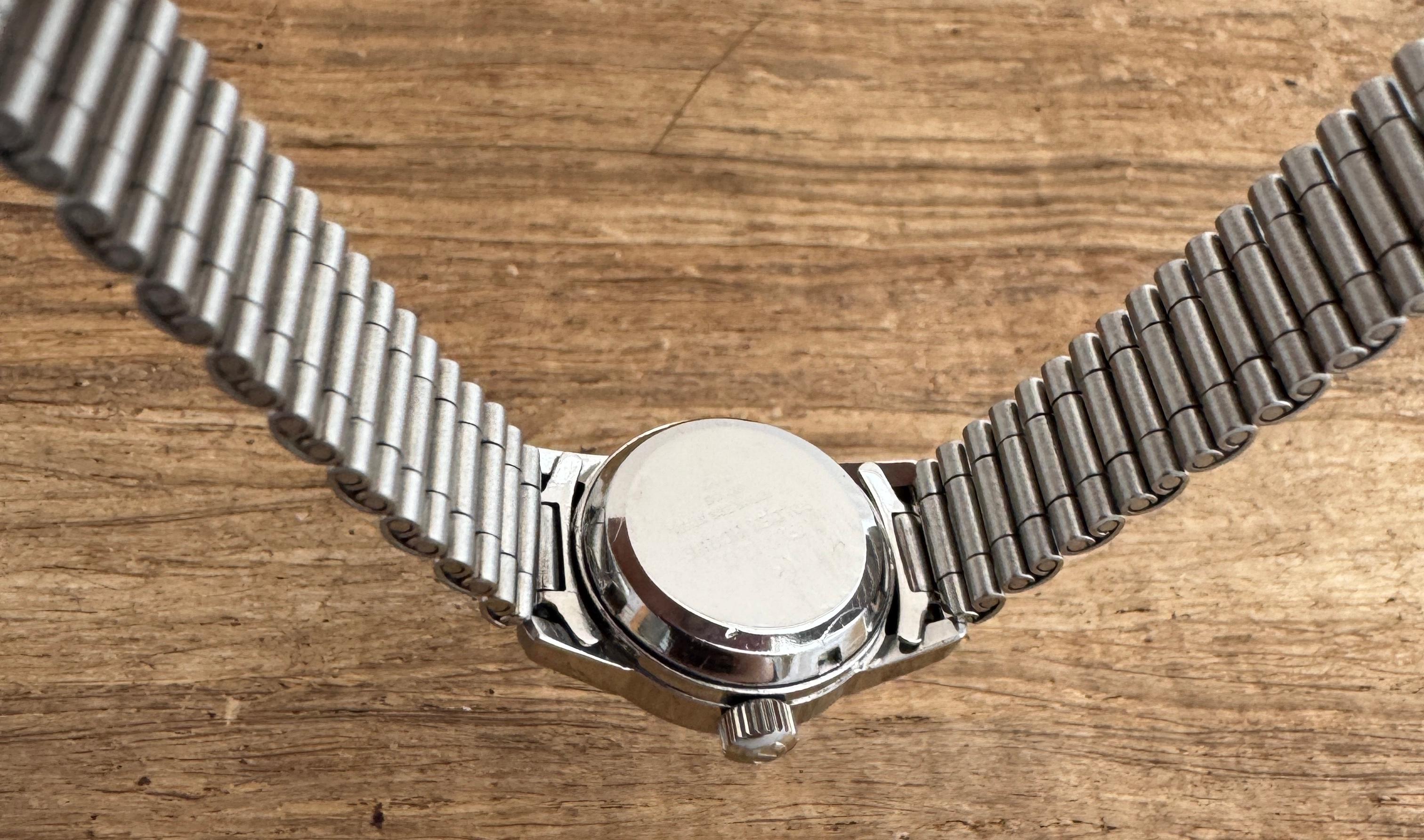 Rado Golden Horse Silver Automatic Date Round 22mm Women Watch For Sale 5
