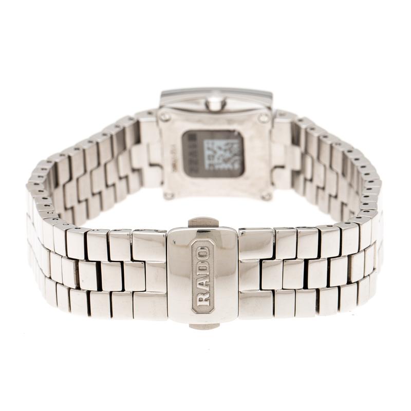 Rado Grey Stainless Steel Carbon  Diastar R18682153 Women's Wristwatch 20 mm 3