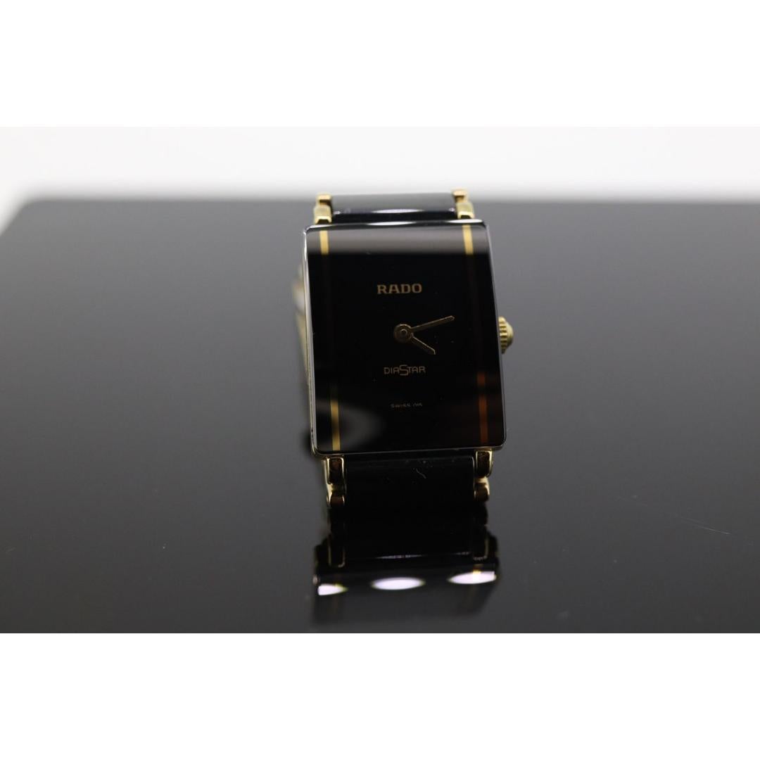 RADO High Tech Ceramic and Stainless Steel Watch. RADO DiaStar Bracelet Watch. In Excellent Condition In Port Charlotte, FL
