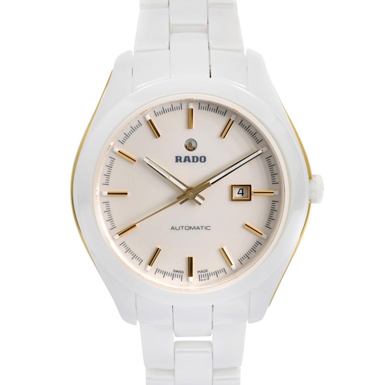 Rado Montre automatique Hyperchrome en acier et céramique avec cadran ...