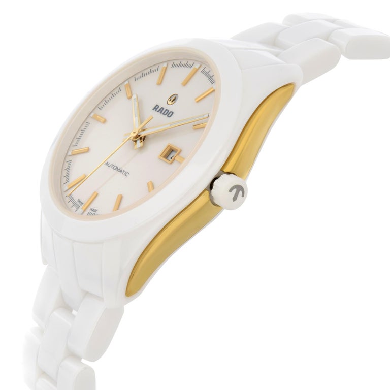 Rado Montre automatique Hyperchrome en acier et céramique avec cadran ...