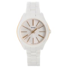 Reloj Rado Hyperchrome Ceramic Steel White Dial Quartz Ladies R32323012
