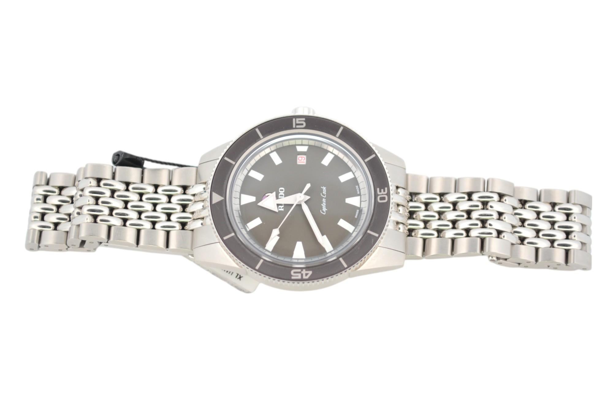 Rado Hyperchrome Captain Cook 42mm Steel Automatic Ref: R32505019 10