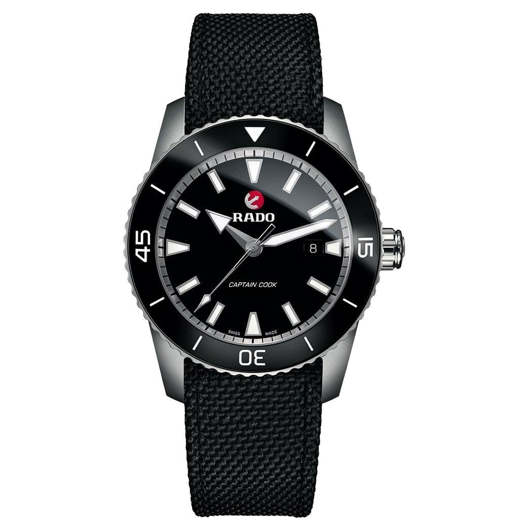 Rado HyperChrome Captain Cook Automatic Black Dial Men's Watch