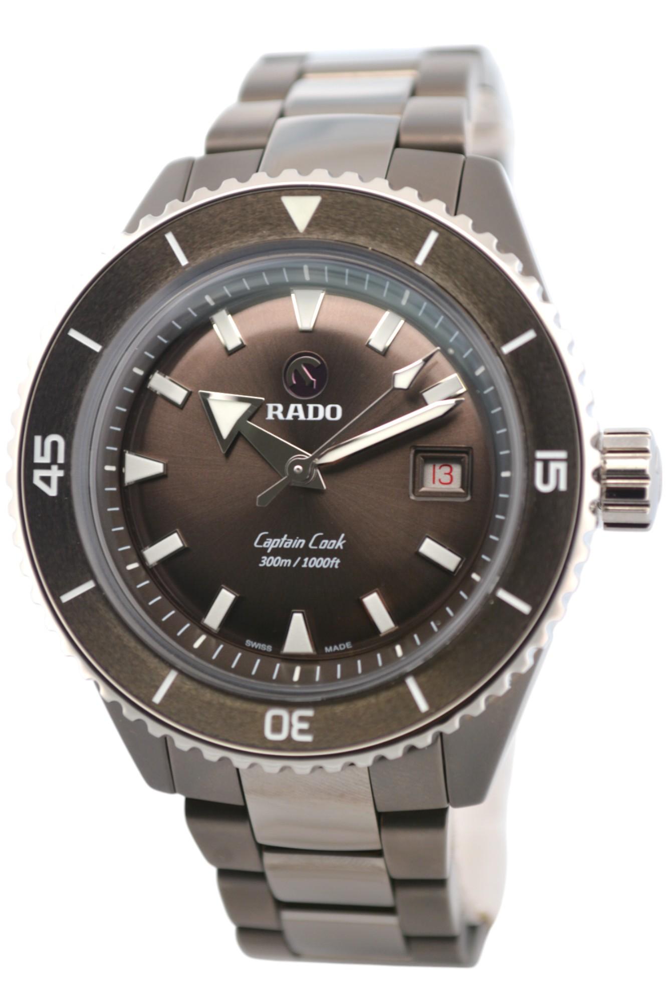 Rado Hyperchrome Captain Cook High-Tech Ceramic 43mm Ref: R32144102 For Sale 11