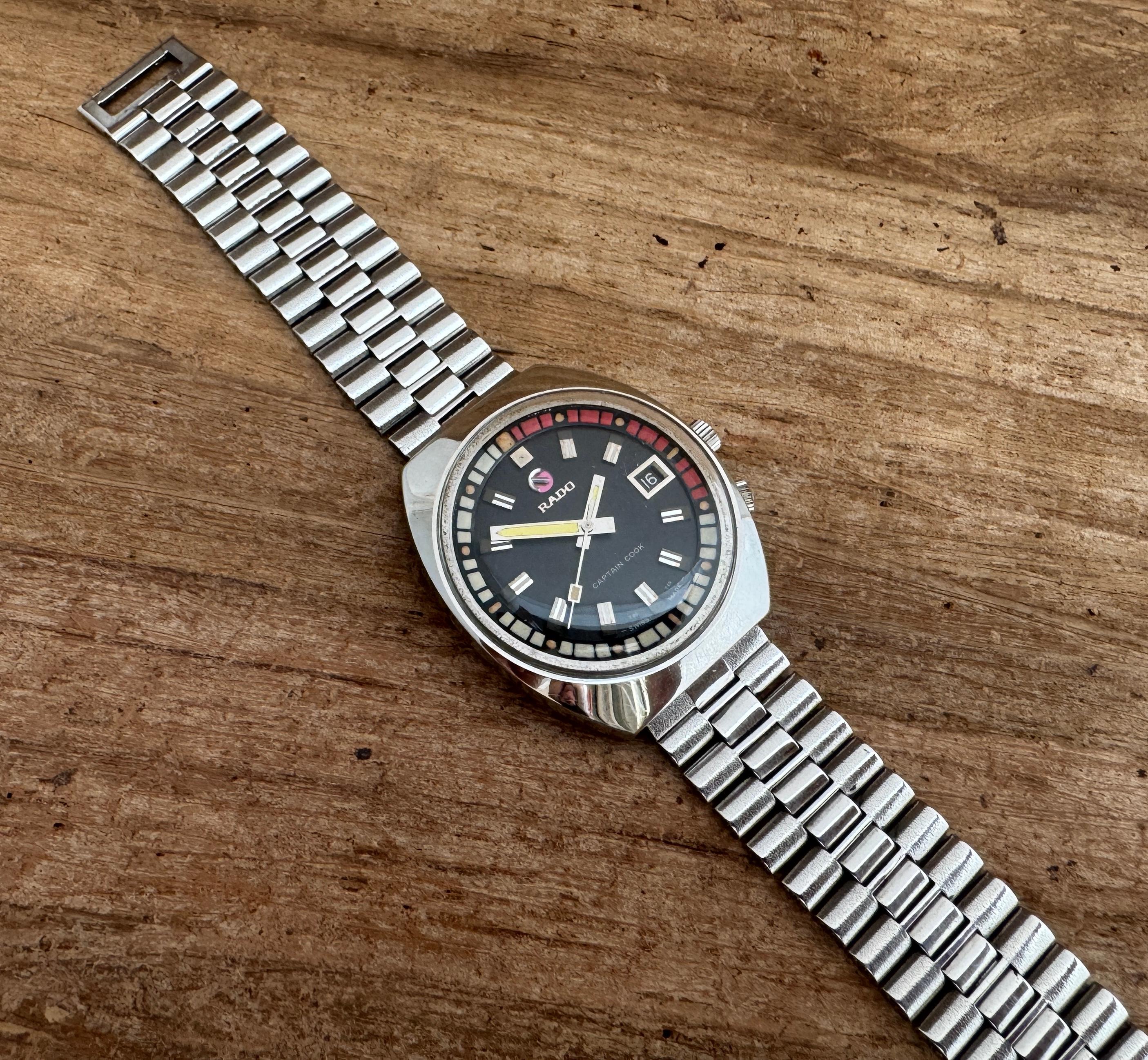 Rado HyperChrome Captain Cook Ref. 11773/2 Automatic Watch In Good Condition For Sale In Toronto, CA
