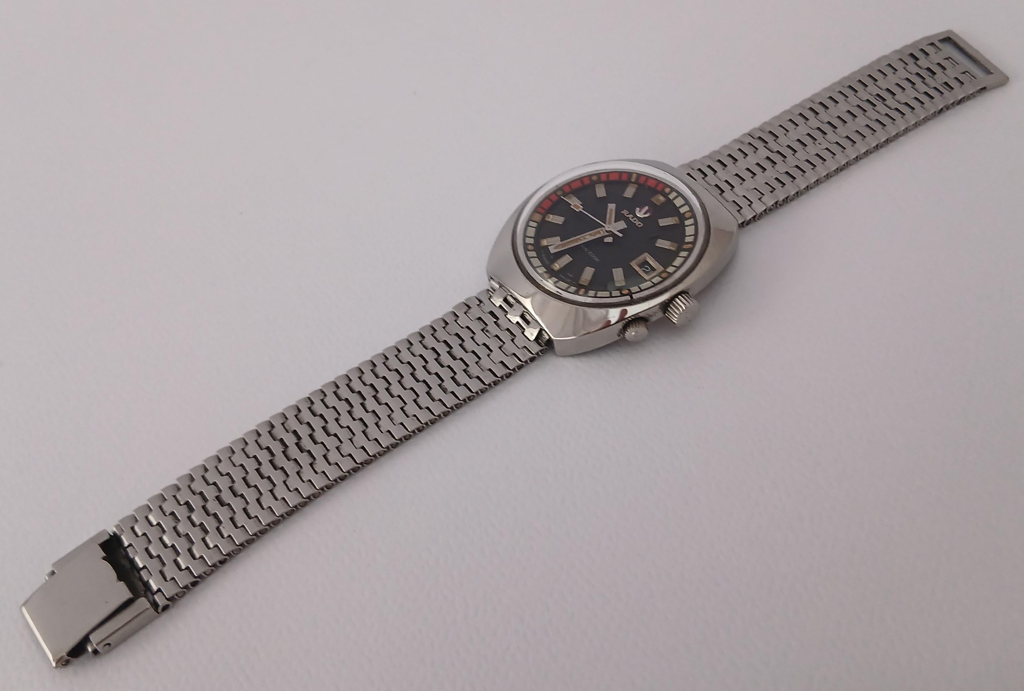 Reloj automático Rado HyperChrome Captain Cook de acero inoxidable en venta 9