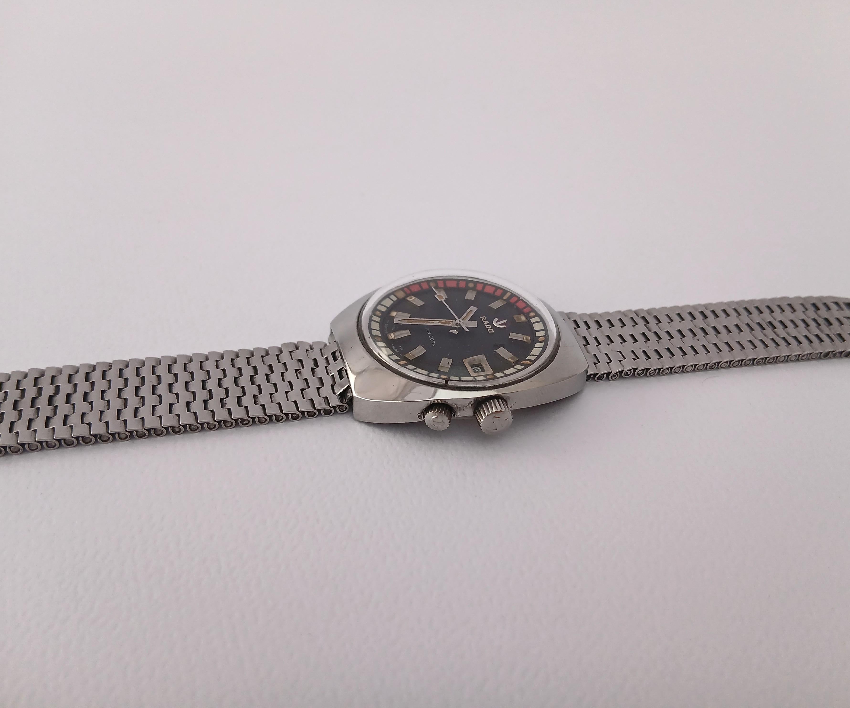 Reloj automático Rado HyperChrome Captain Cook de acero inoxidable en venta 10